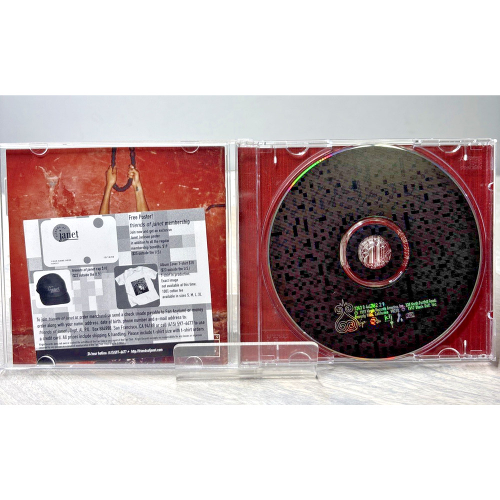 Janet Jackson – The Velvet Rope (CD, 1997, Virgin) - Picture 3 of 5